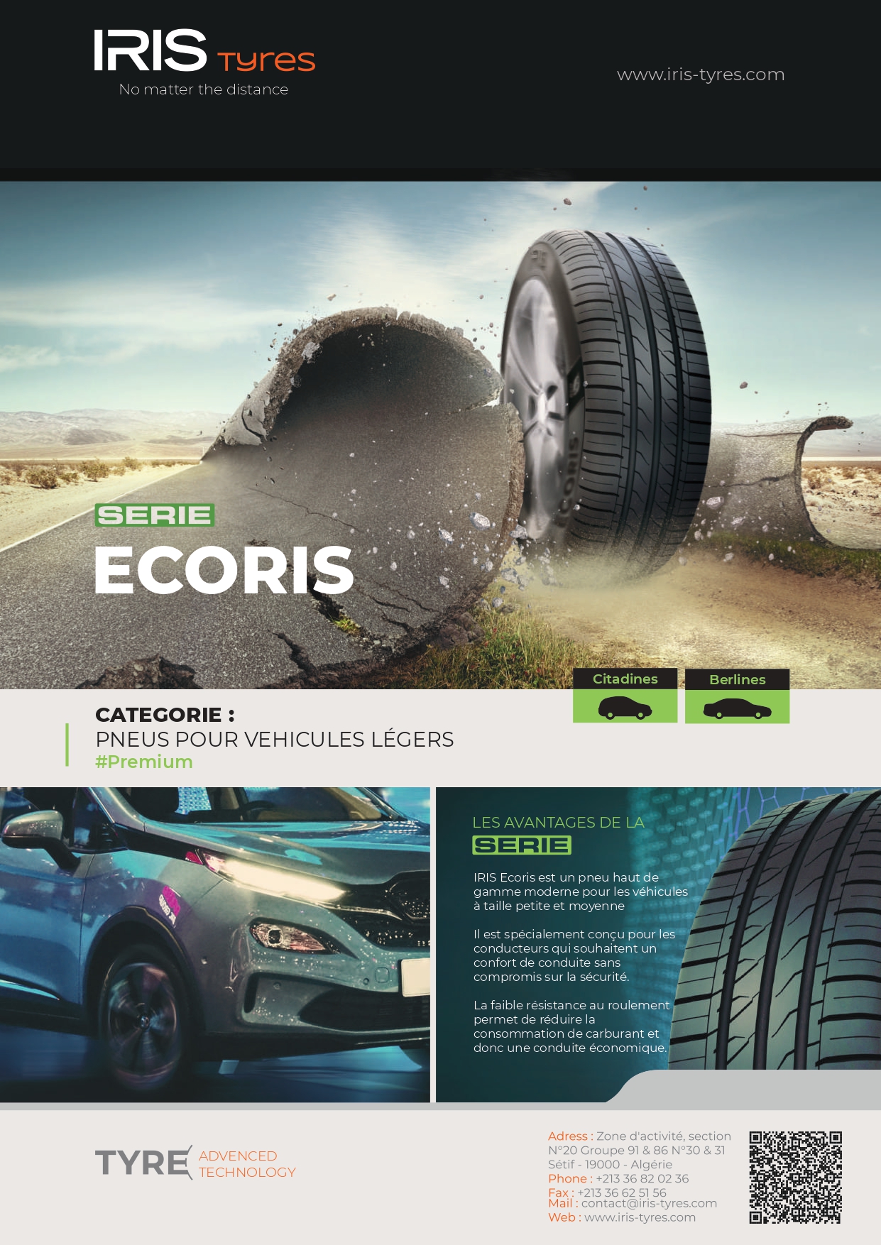 IRIS ECORIS 175/65 R15 86H